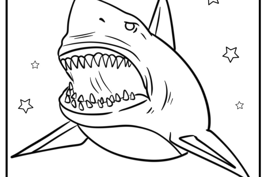 31 New Megalodon Coloring Pages 100 Free To Print