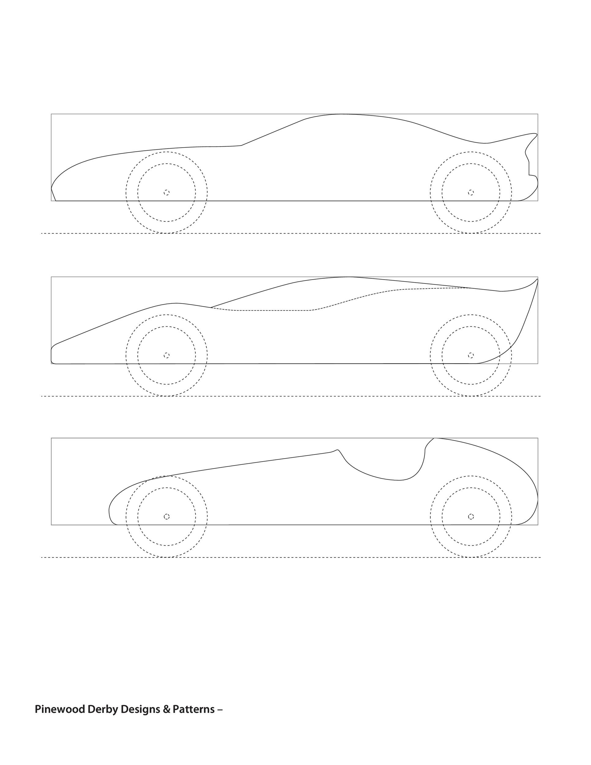39 Awesome Pinewood Derby Car Designs U0026 Templates TemplateLab