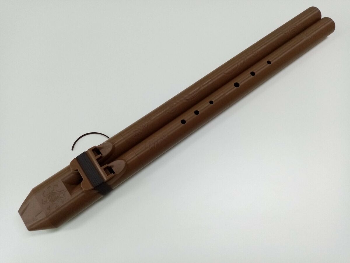 3D Printed Drone Flute Key Of Low D Native American Style