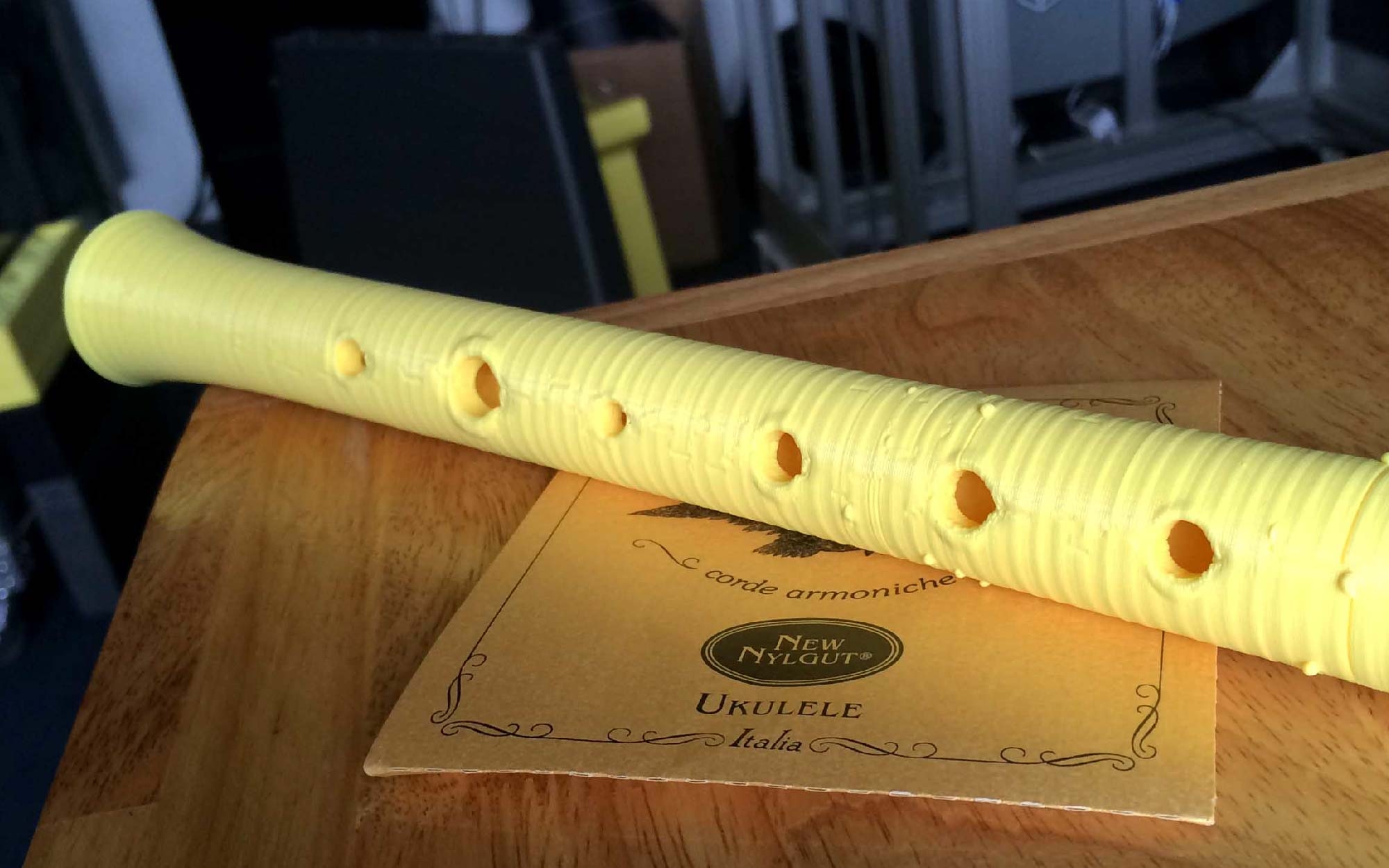 3D Printed Recorder Flute Folk Whistle