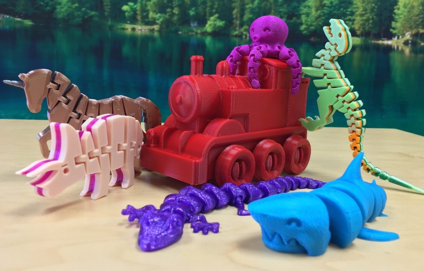 3D Printed Toys For Tots 2022 Harper College