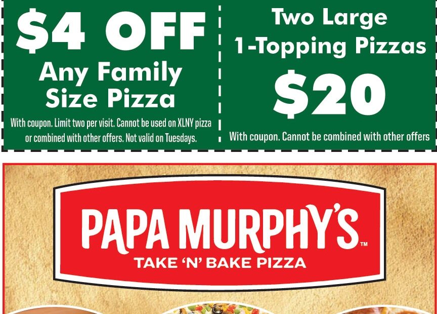 4 OFF ON ANY FAMILY SIZE PIZZA Online Printable Coupons USA Local Free Printable Shopping Coupons