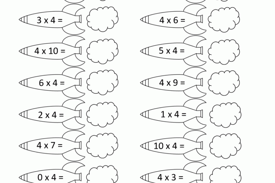 4 Times Table