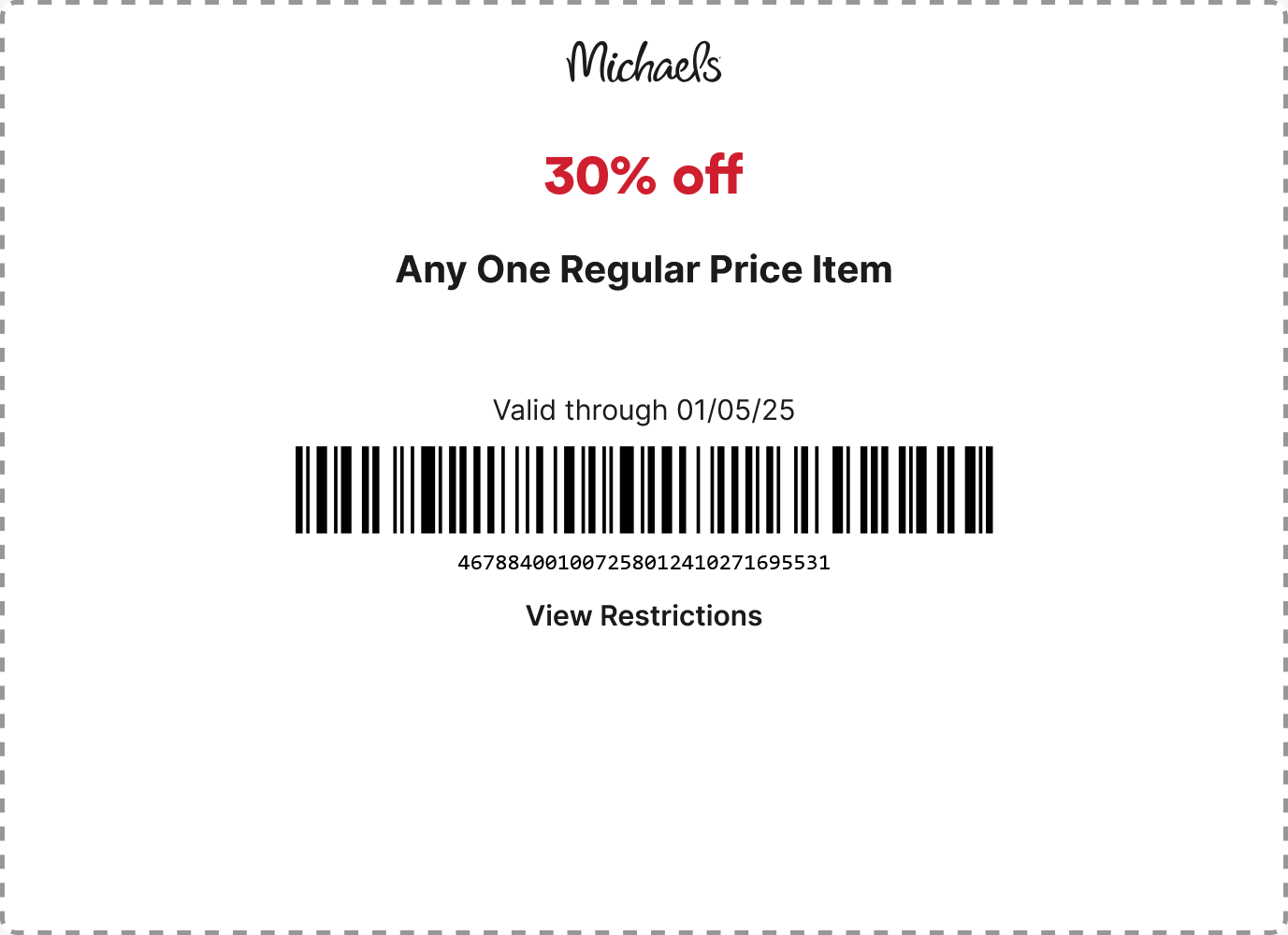 michaels arts and crafts coupons printable