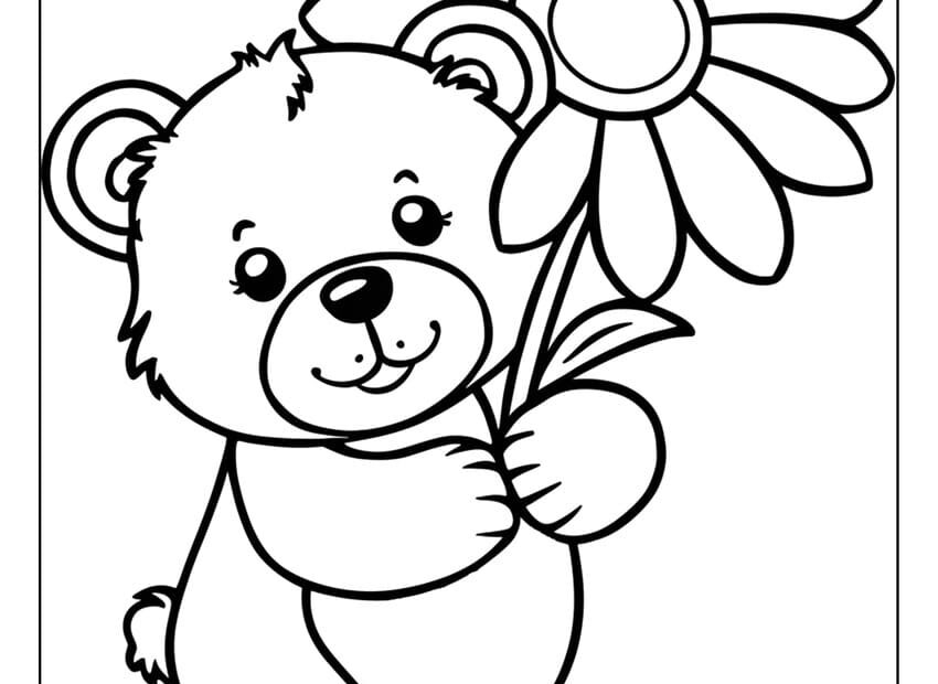 42 Bear Coloring Pages Free Printables For All Ages