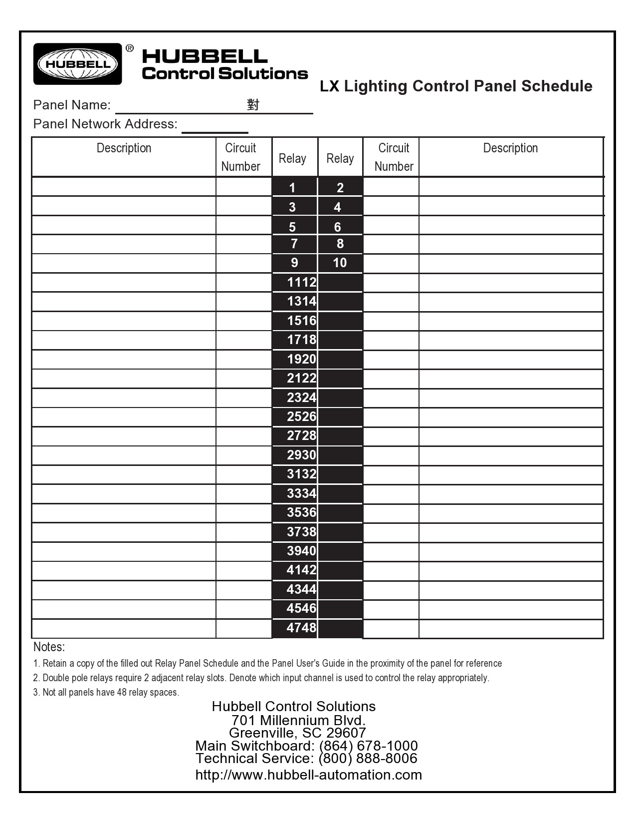 42 Fillable Panel Schedule Templates Excel U0026 Word TemplateLab
