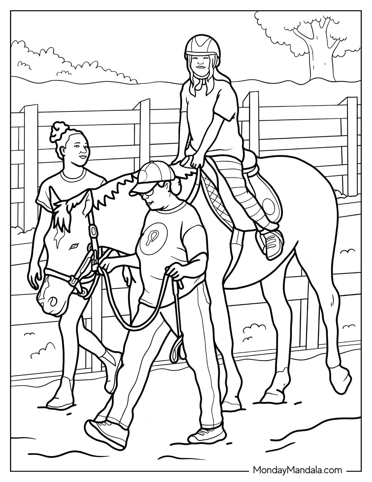 44 Horse Coloring Pages Free PDF Printables 