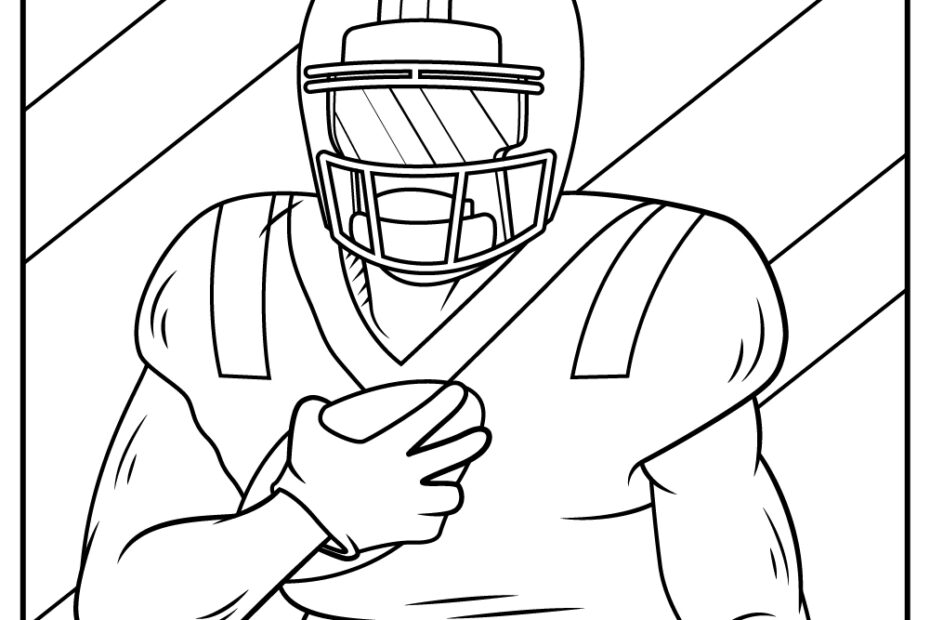 45 Free NFL Football And Super Bowl Coloring Pages To Print