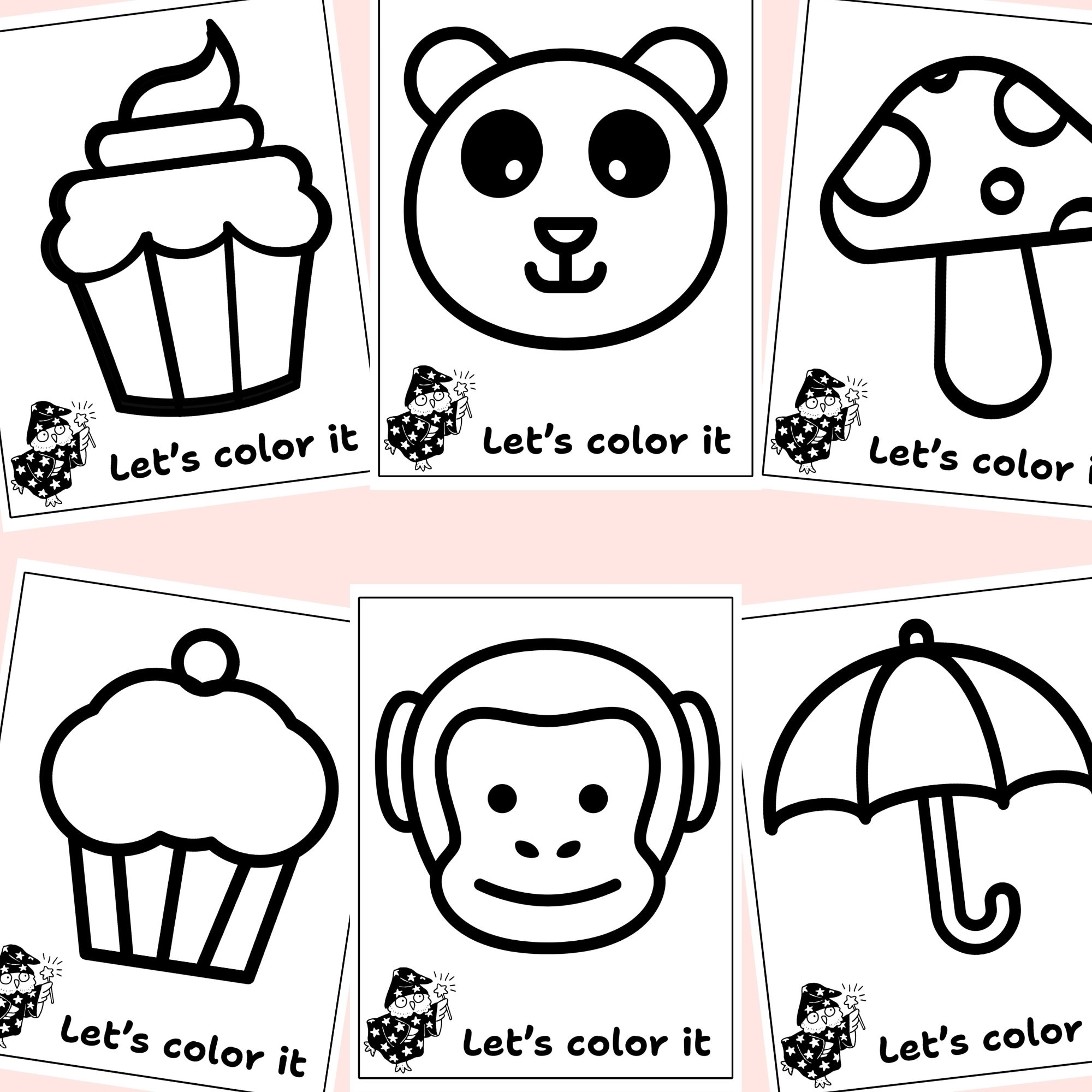 easy printable pictures to color