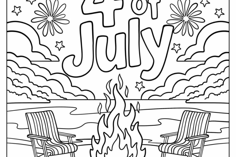 4th Of July Coloring Pages 55 Free PDF Printables