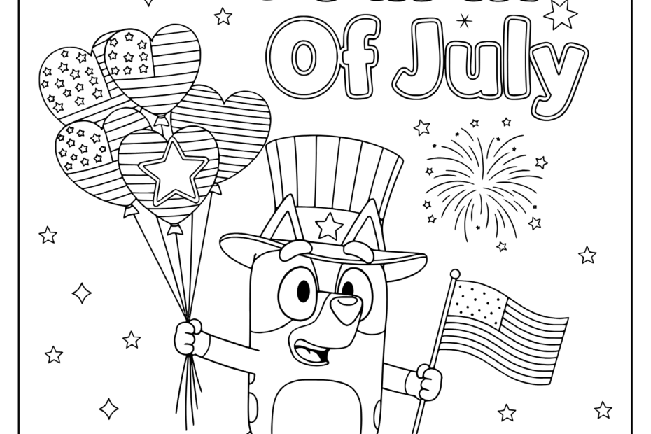 4th Of July Coloring Pages Free Printables For All Ages