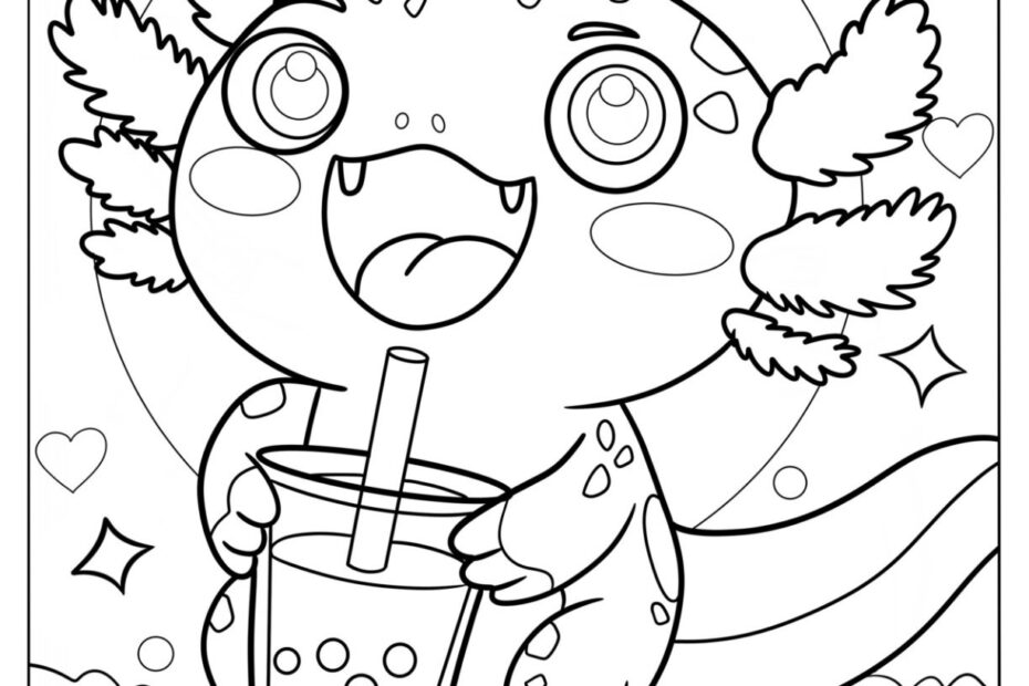 50 Cute Coloring Pages Free PDF Printables