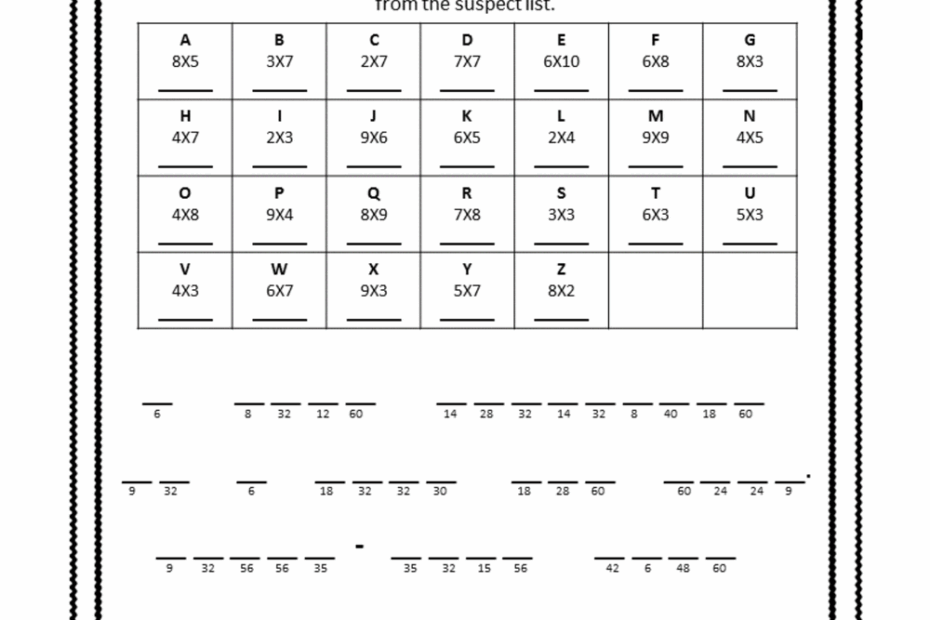 50 Free Printable Crack The Code Worksheet For Students Worksheets Library