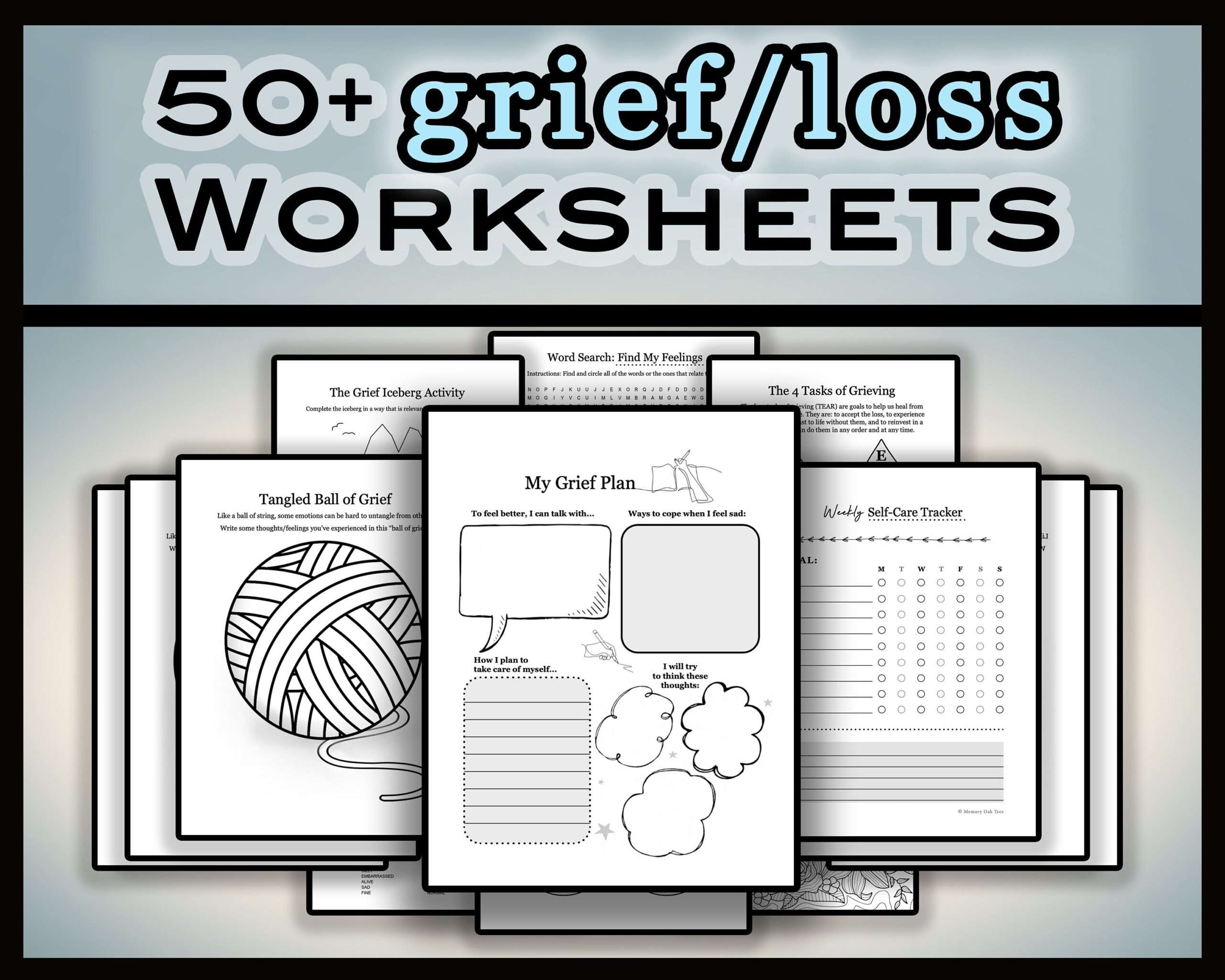 grief worksheets