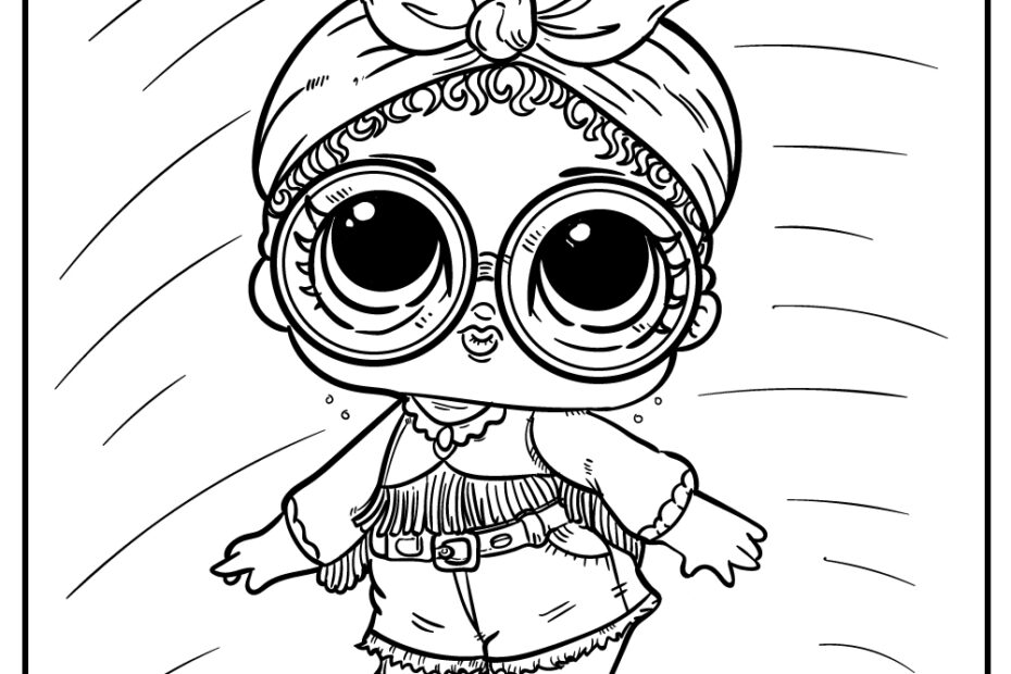 50 L O L Surprise Doll Coloring Pages Free Printables
