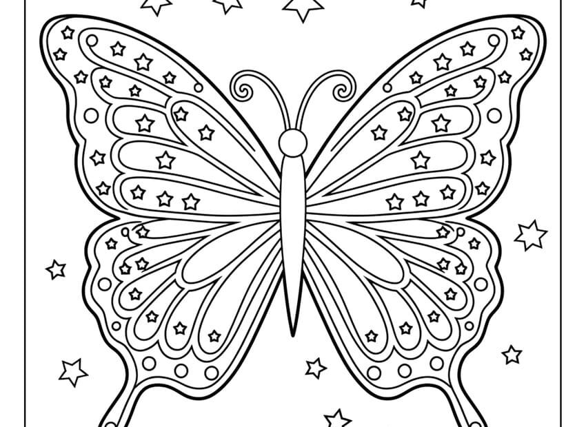 54 Butterfly Coloring Pages Free Printables For All Ages
