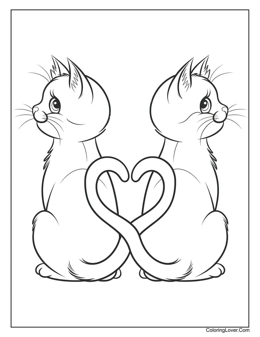54 Cat Coloring Pages Free Printables For All Ages 