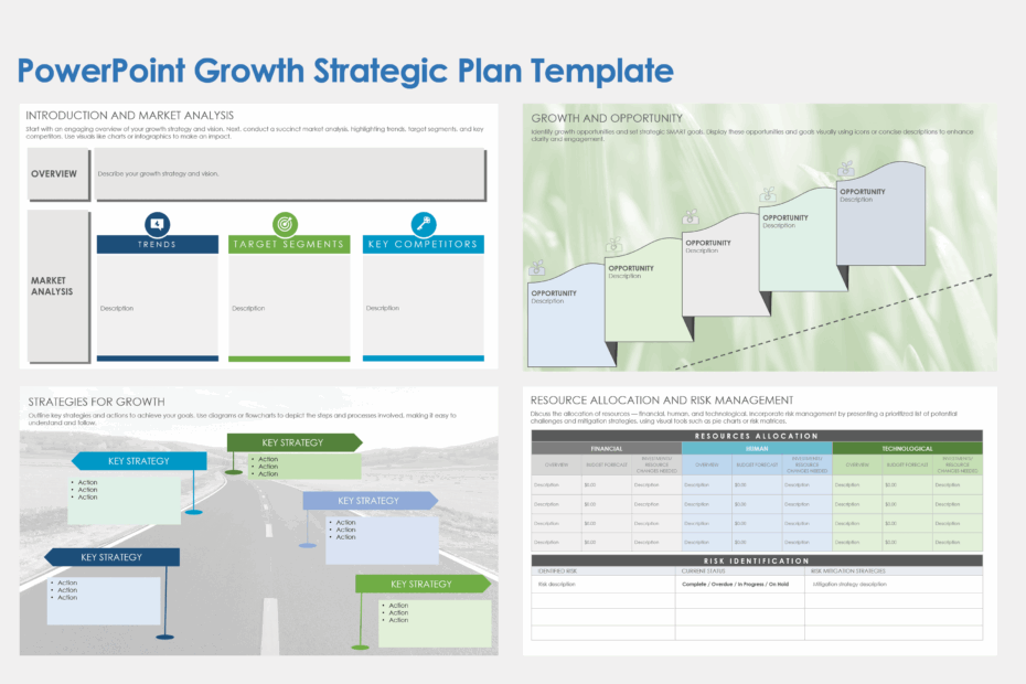 6 Free PowerPoint Strategic Planning Templates Fully Editable