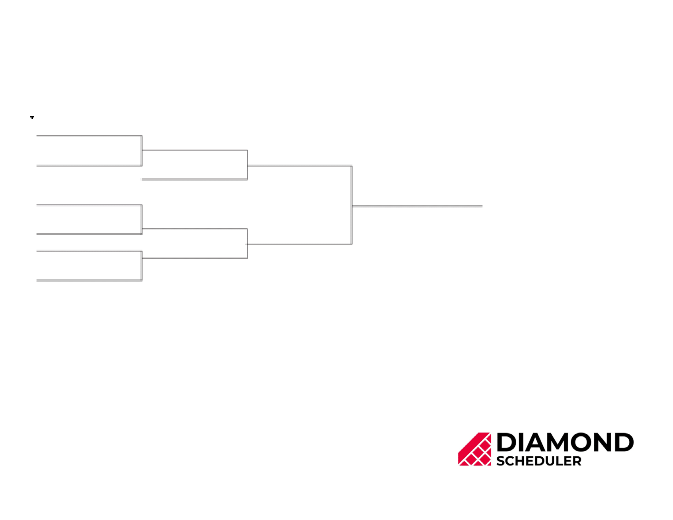 printable tournament bracket template