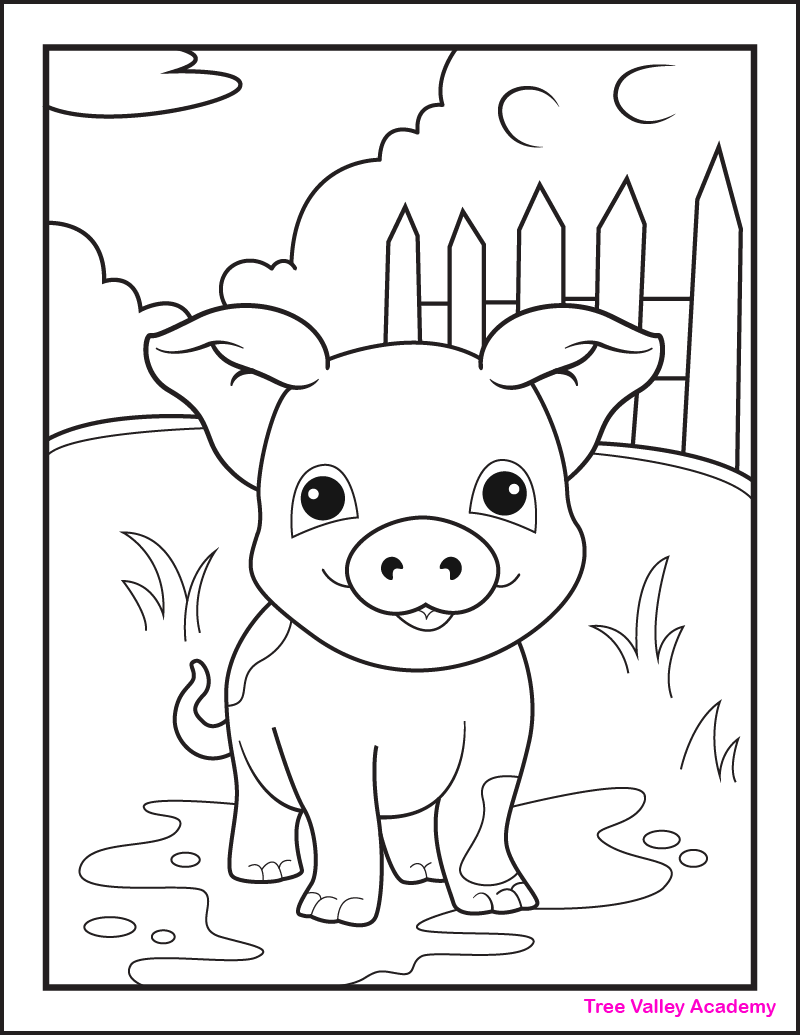 animal coloring pages free printable
