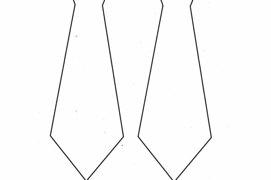 A Free Tie Pattern