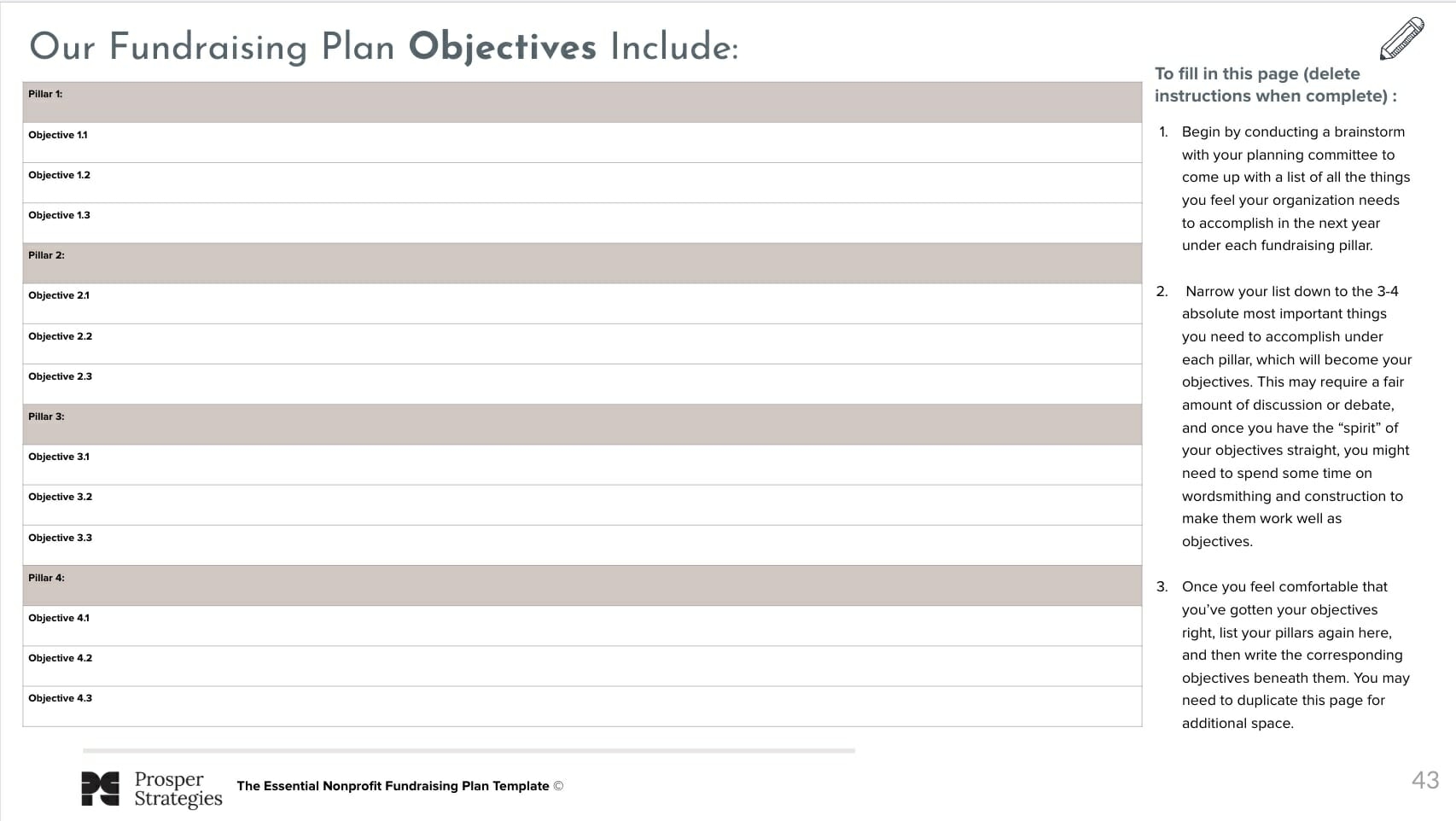 A Nonprofit Fundraising Plan Example And Template To Inspire Your 