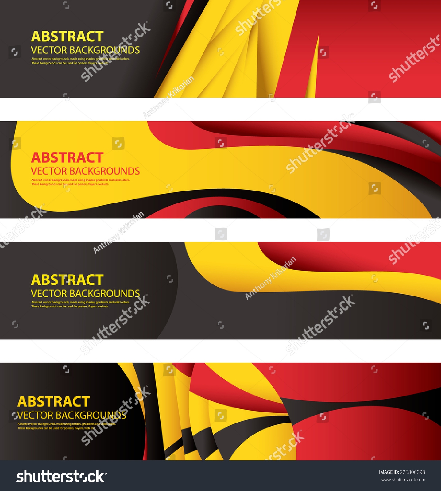 Abstract Belgian Flag Colors Belgium Background Stock Vector Royalty Free 225806098 Shutterstock