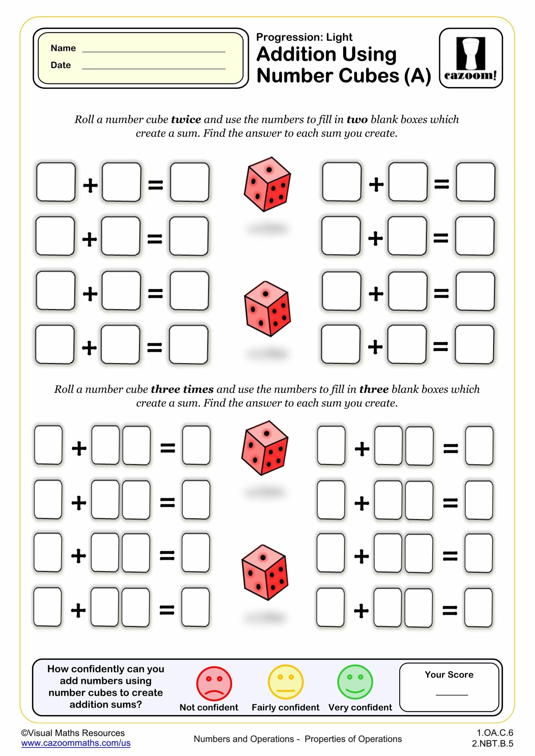 create math worksheets