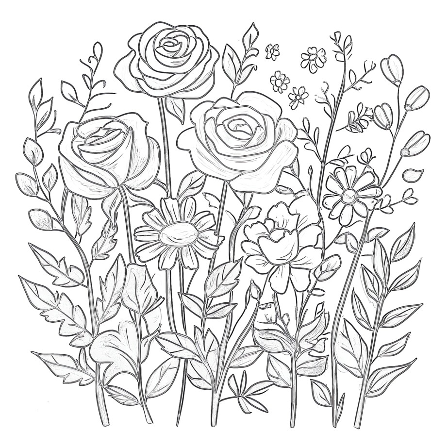 adult pictures to color