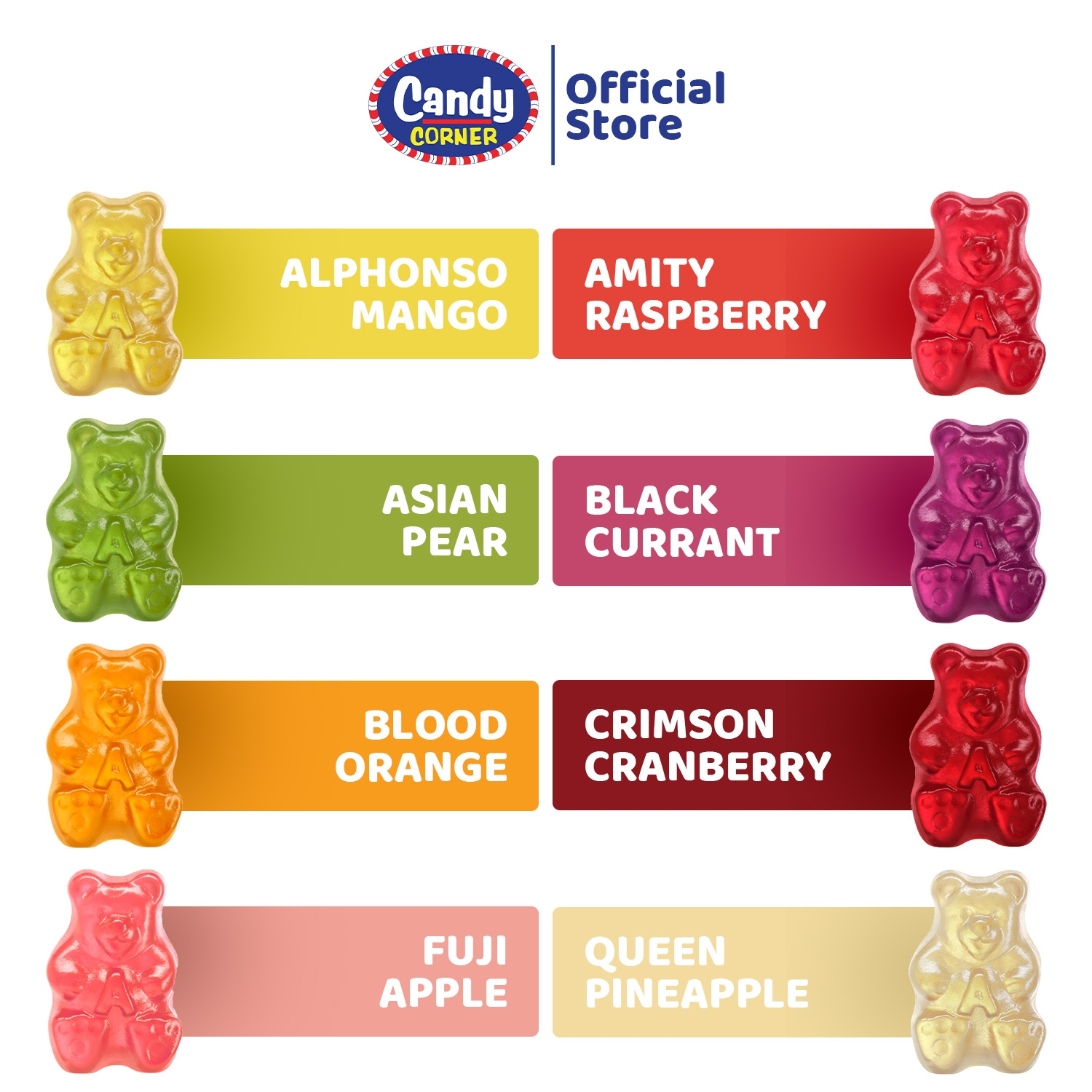 Albanese True To Fruit 141g Candy Corner
