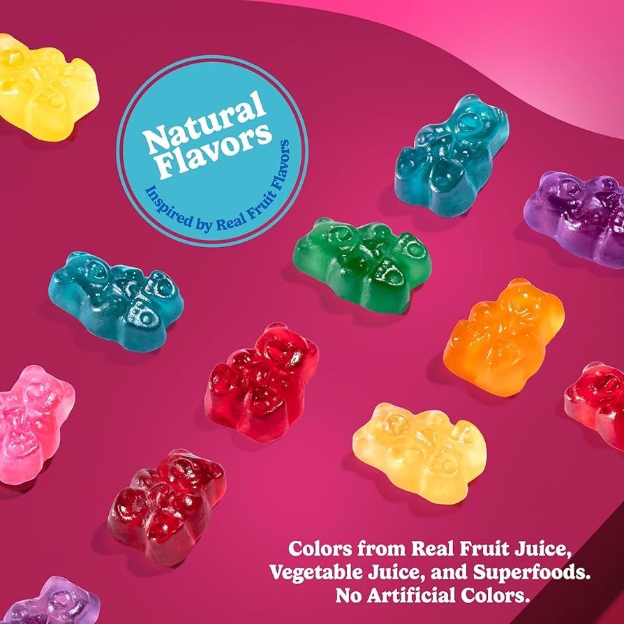 albanese true to fruit flavors by color