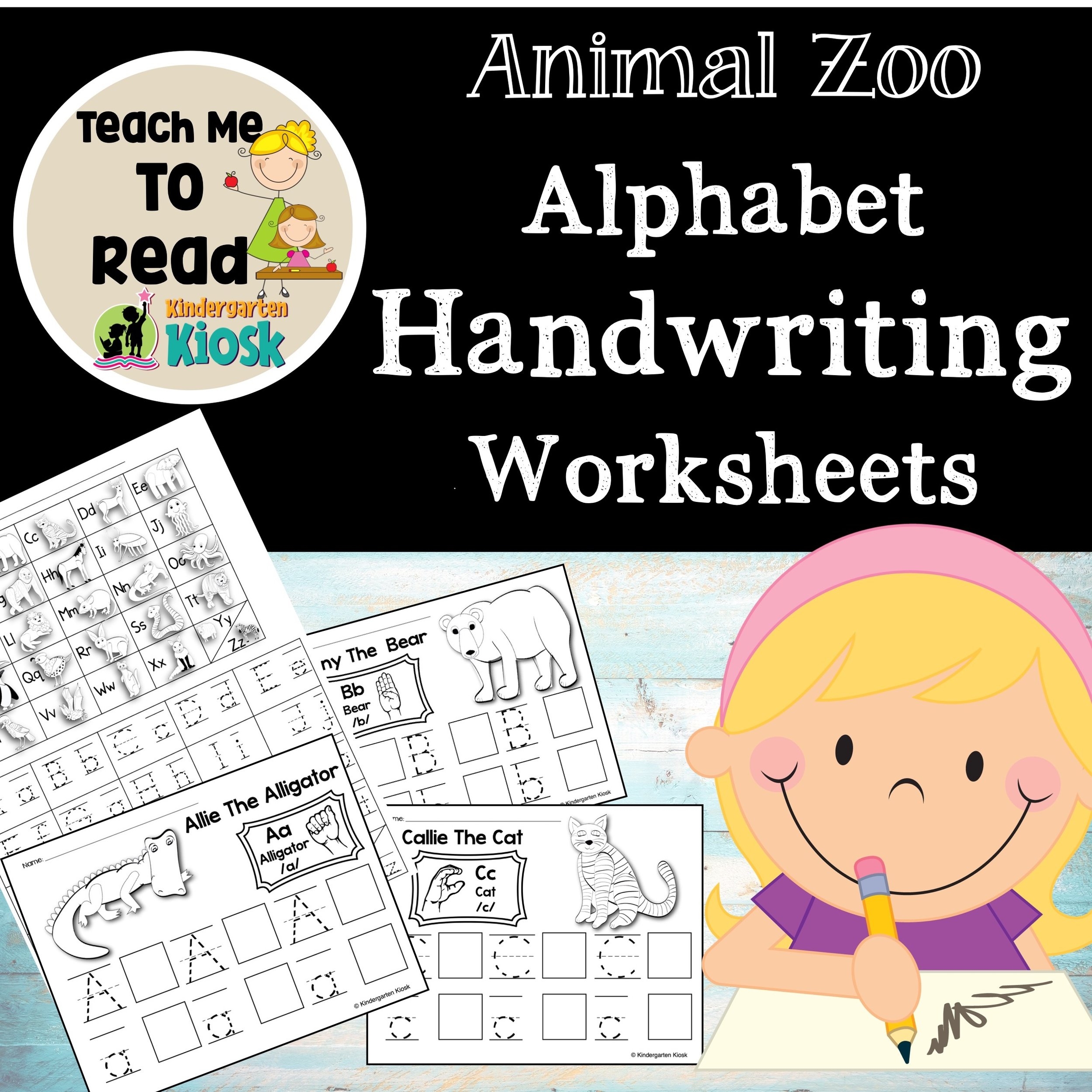 kindergarten worksheets alphabet