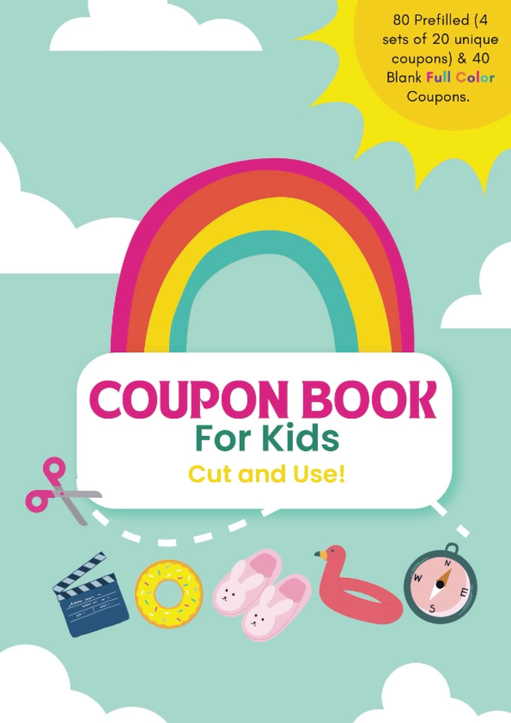 Amazon co jp Coupon Book For Kids Cut And Use Year Round Prefilled And Blank Coupons For Kids Lemon Ollie Foreign Language Books