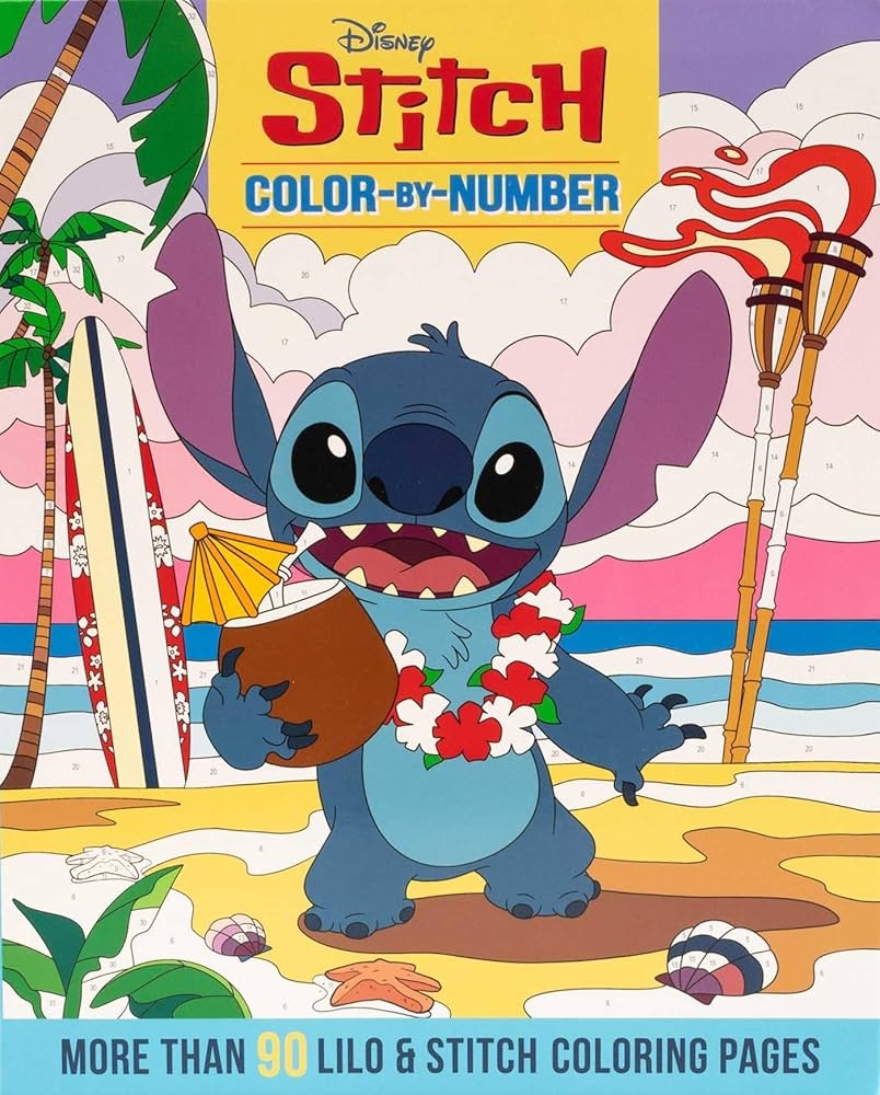 stitch pictures to color