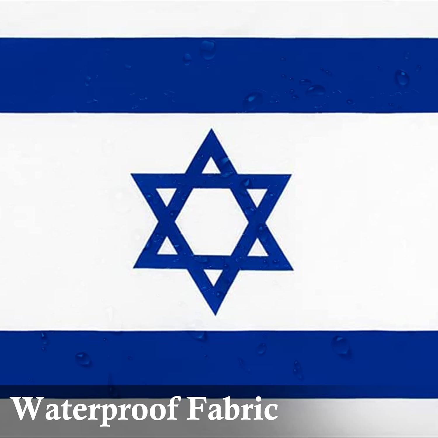 Amazon FLAGBURG Israel Flag 2x3 FT Print Flag Israeli Flags With Vivid Color And Brass Grommets For All Weather Outdoor And Indoor Display 