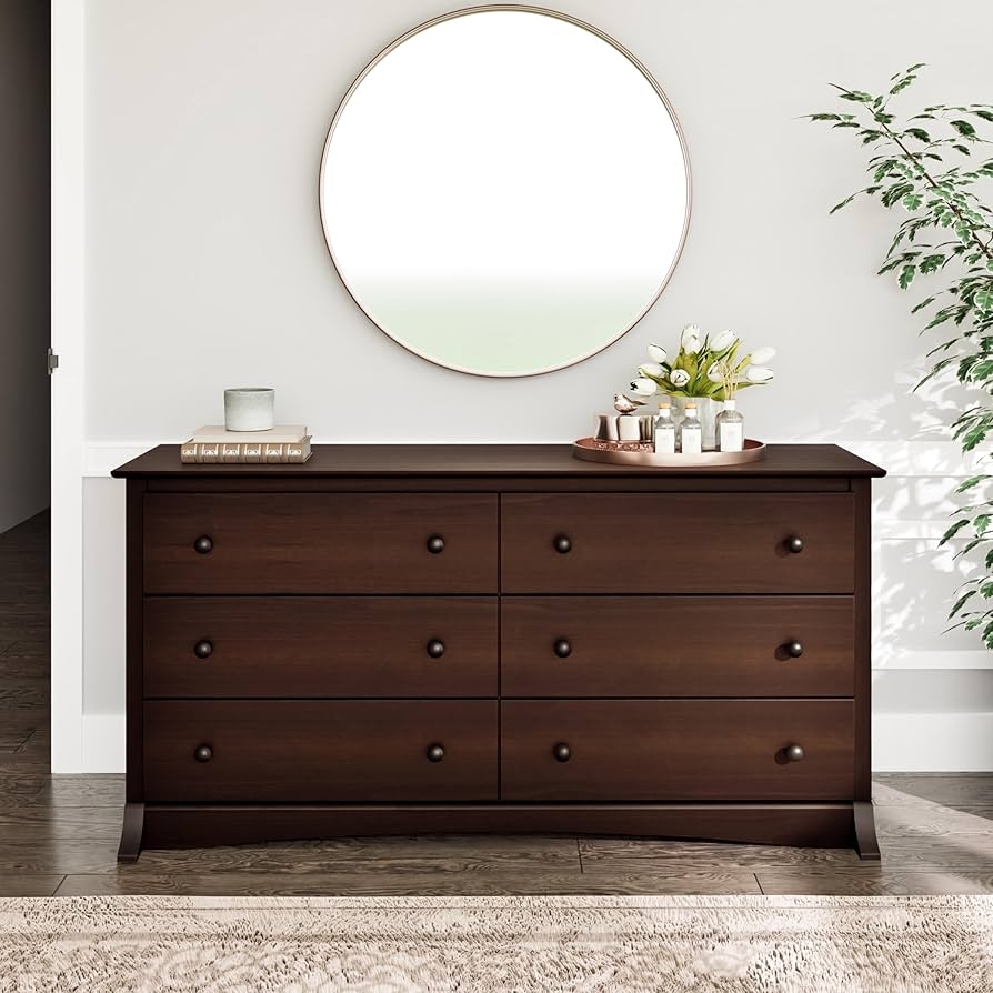 Amazon Prepac Fremont 6 Drawer Double Dresser Espresso And 5 Drawer Chest Espresso Home U0026 Kitchen
