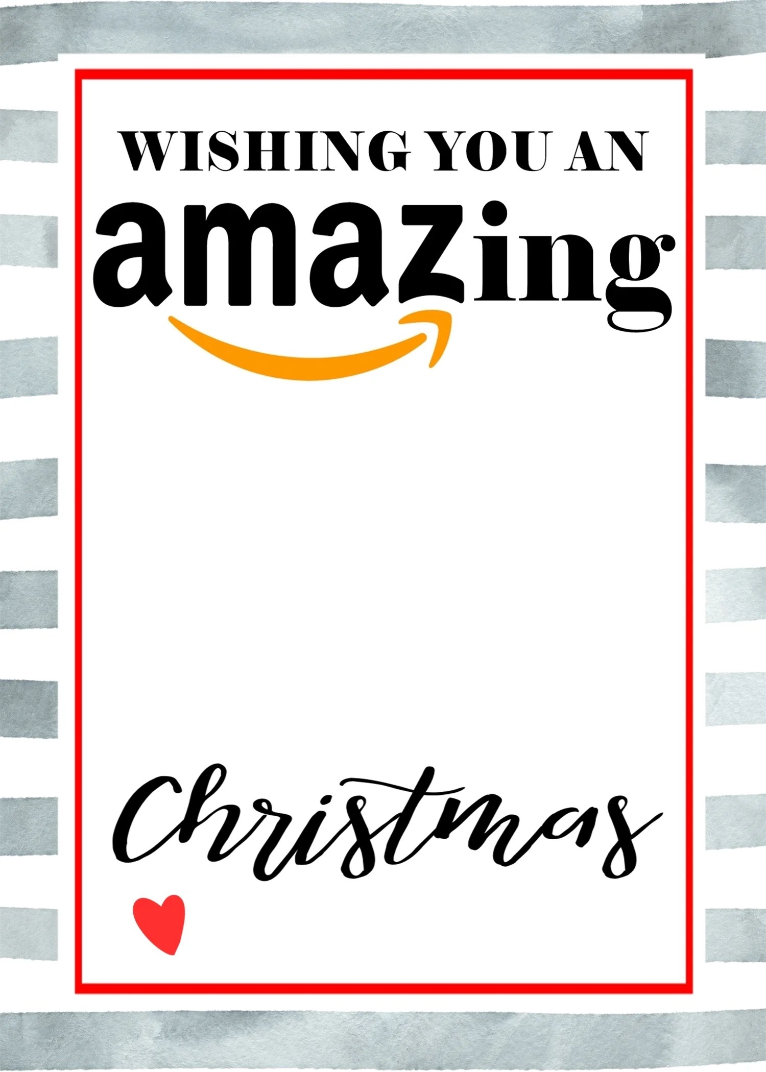Amazon Printable Gift Cards Printable Party Favors