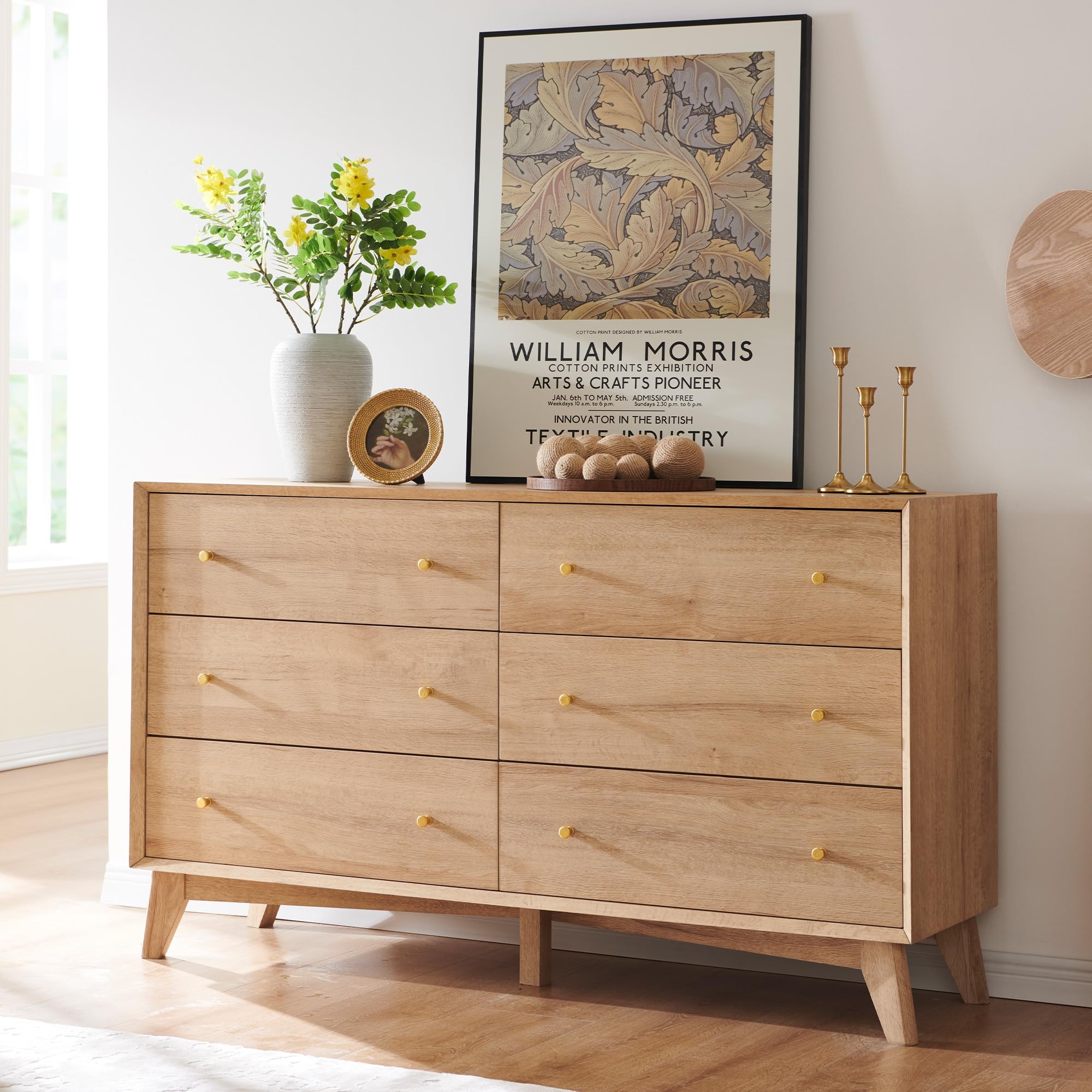 Amazon RedLemon 6 Drawer Dresser 54