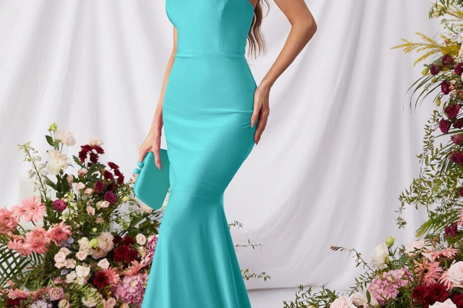 Amazon Women s Dress Dresses For Women One Shoulder Mermaid