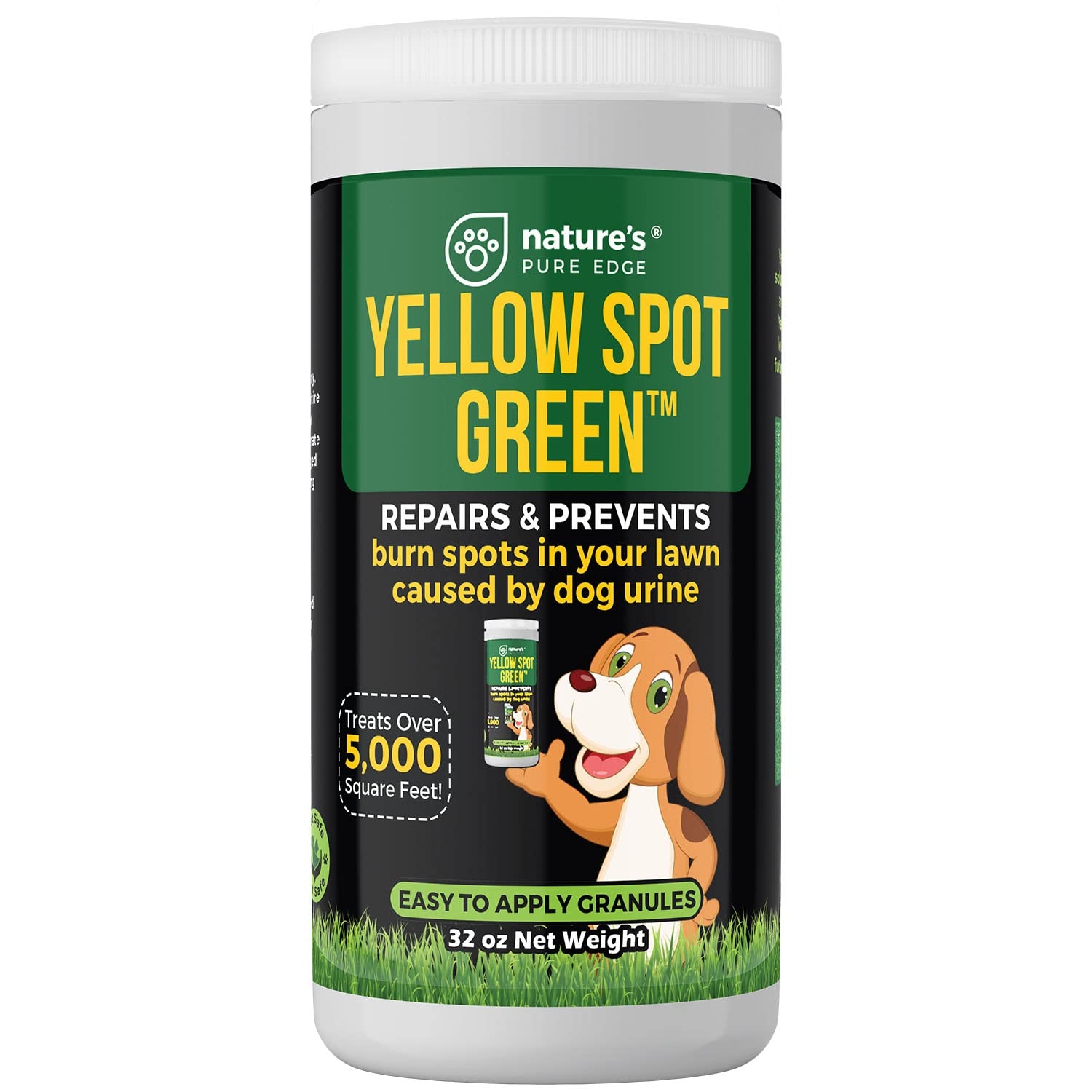 dog urine color green