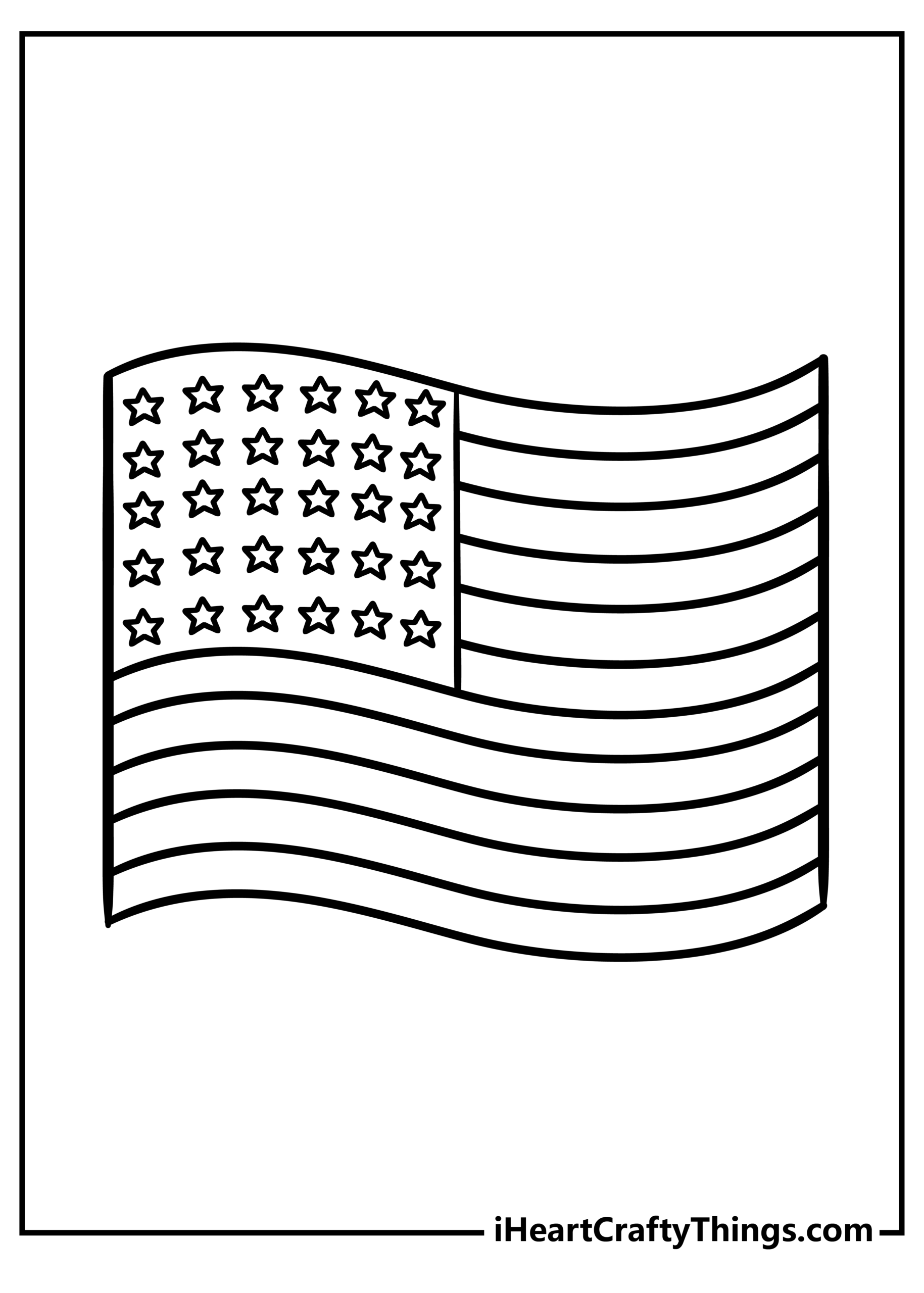 American Flag Coloring Pages 100 Free Printables Worksheets 