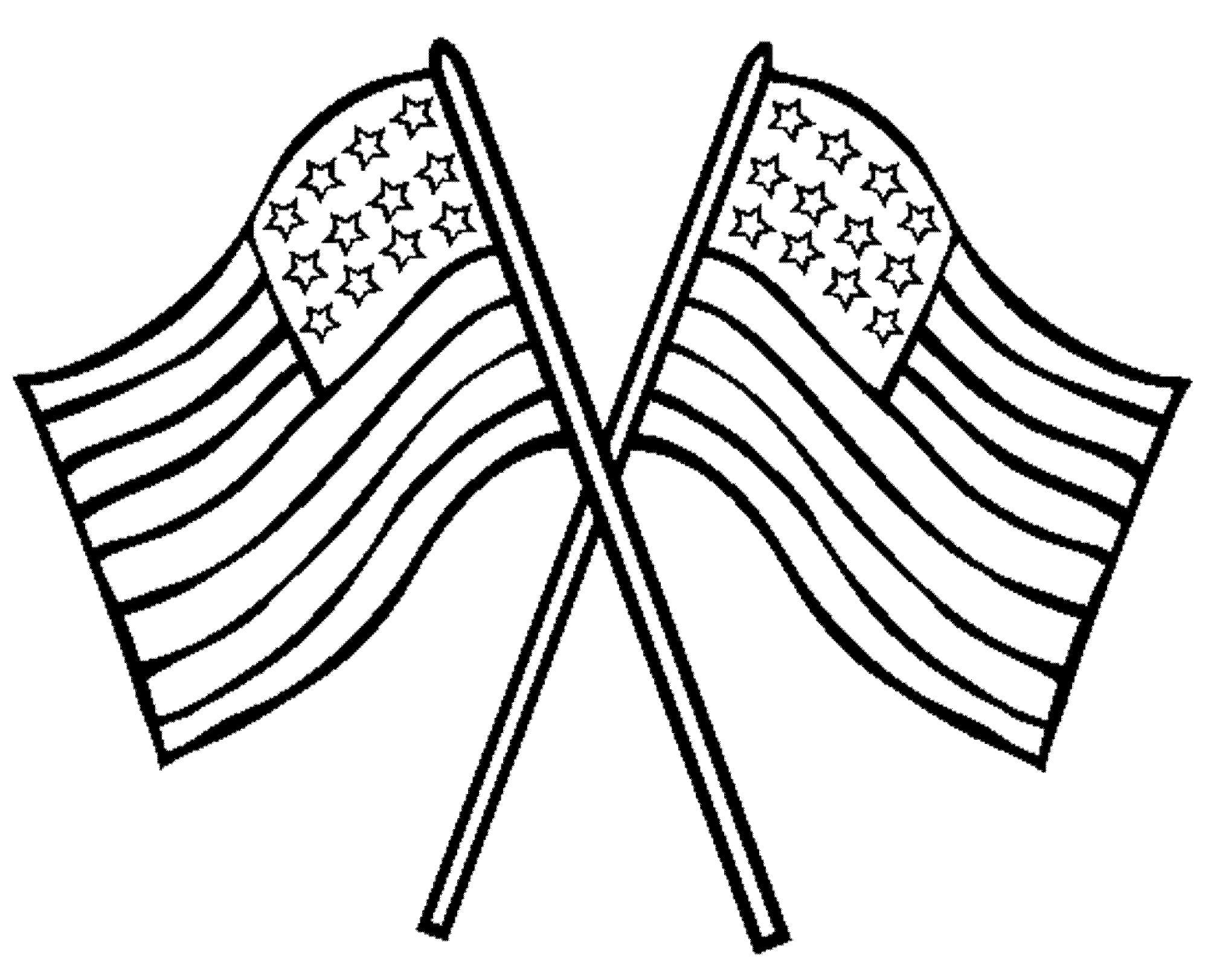 American Flags Coloring Page Download Print Or Color Online For Free