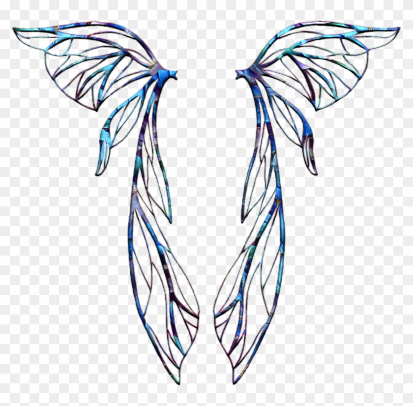 Angel Wings Clipart Black And White Fairy Wings Png Download 339679 PikPng