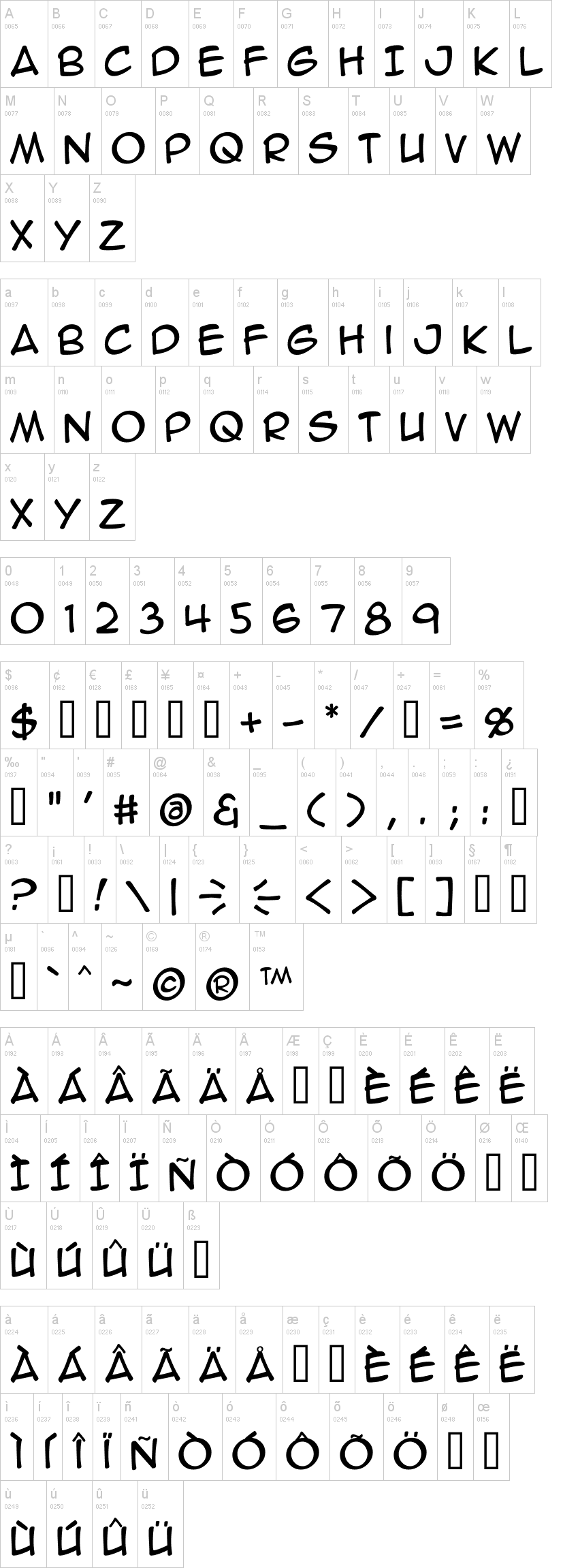 Anime Ace BB Font Dafont