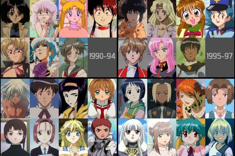 Anime History When U0026 Where Did The Unnatural Hair Color Aka