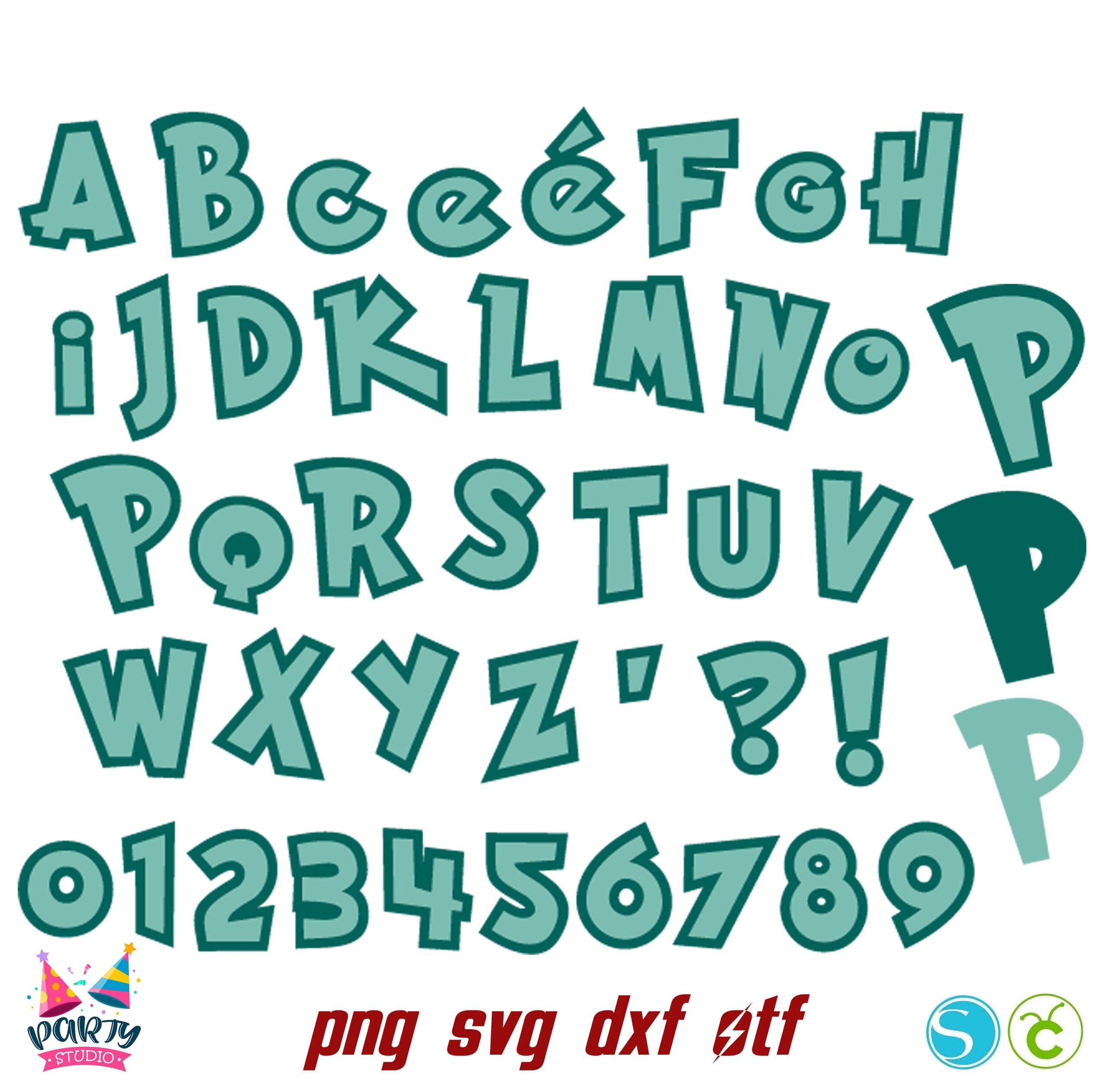 Anime Letters Svg Anime Font Otf Layered Letters Cricut Baby Letters Cricut Anime Letters Png Birthday Font Png Baby Shirt Svg Diy