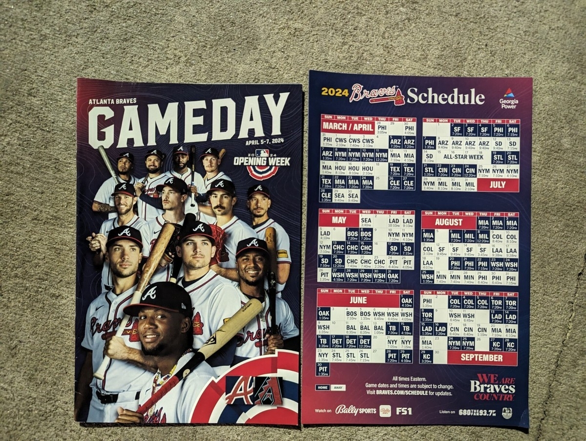 atlanta braves 2024 schedule printable