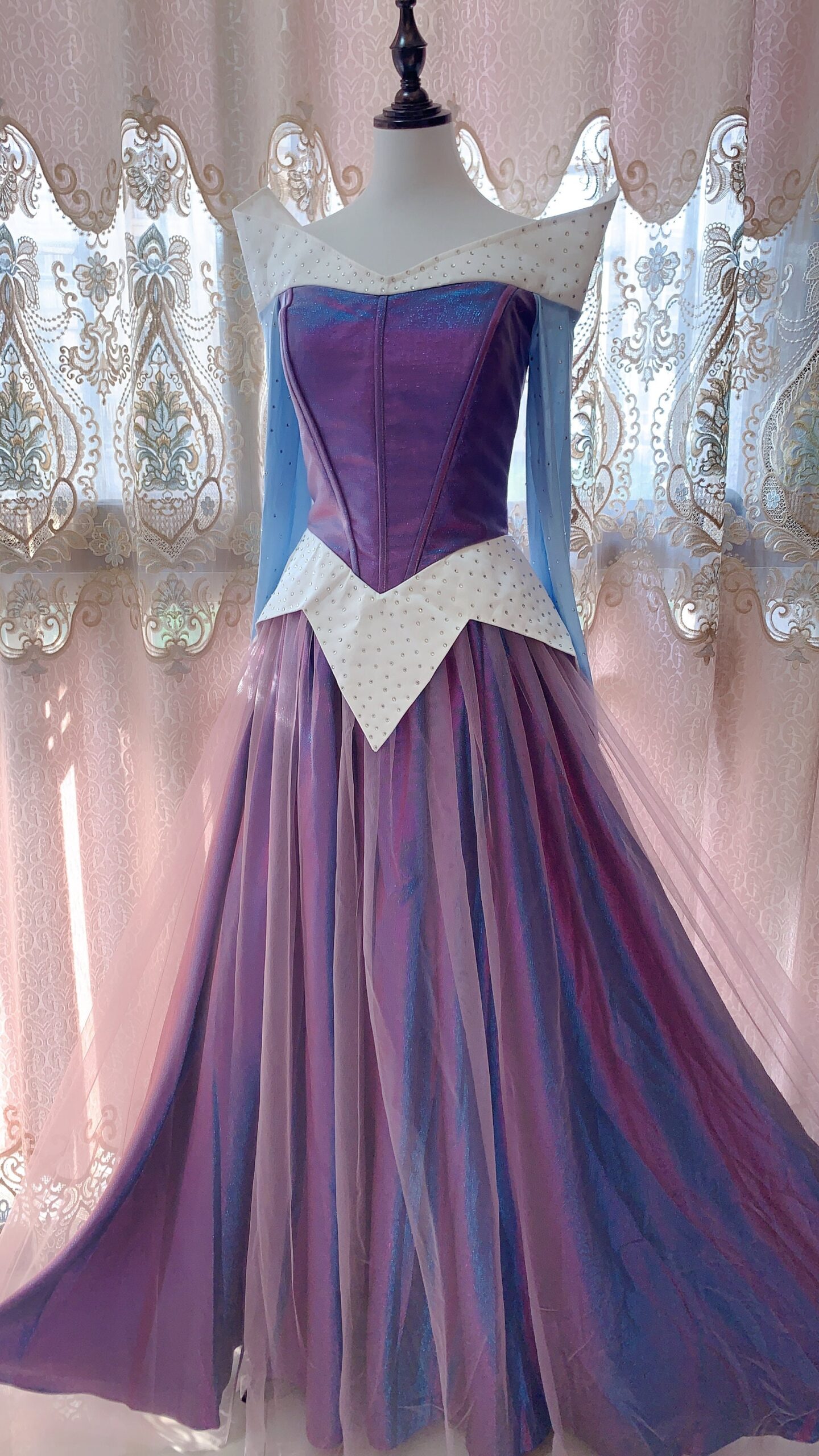 Aurora Dress Change Color Sleeping Beauty Color Changing Cosplay Costume Update Quality