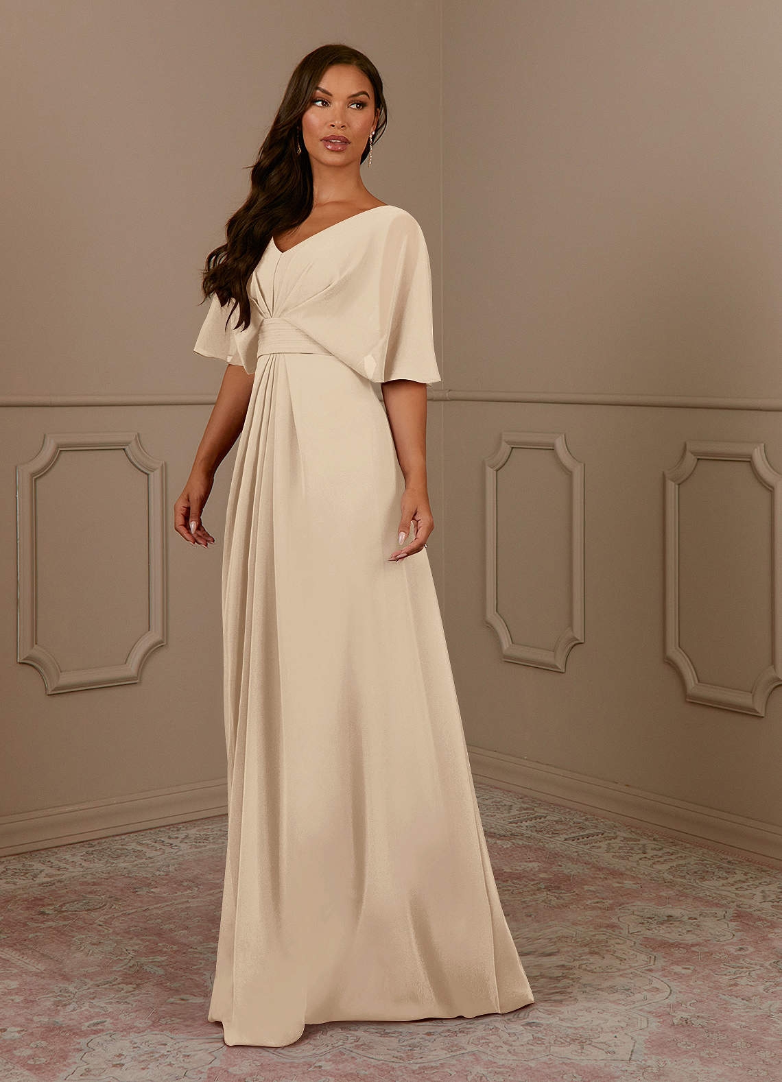 mother of the groom dresses champagne color