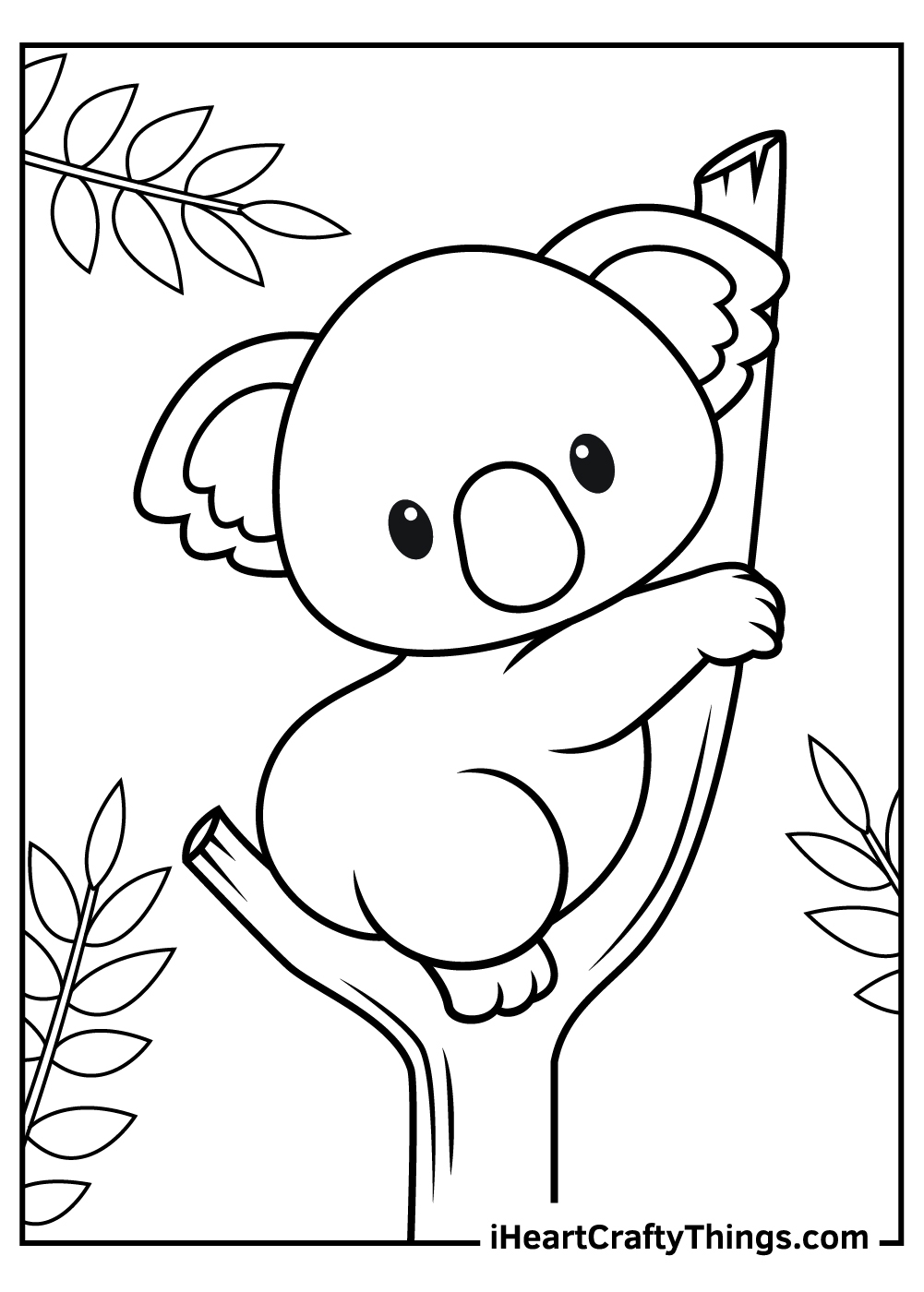 children's pictures to color of animals